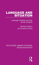 Book cover of: Language and Situation. By: Michael Gregory