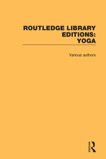 Book cover of: Routledge Library Editions: Yoga