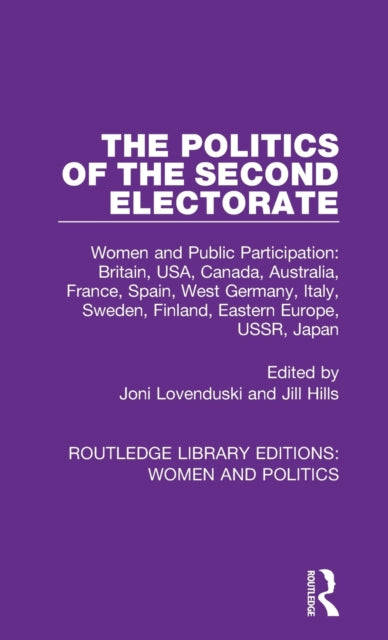 Book cover of: Politics of the Second Electorate. By: Joni Lovenduski