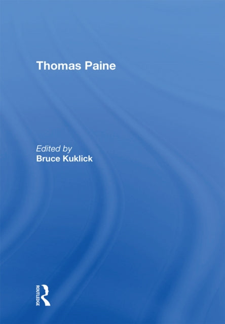 Book cover of: Thomas Paine. By: Bruce Kuklick