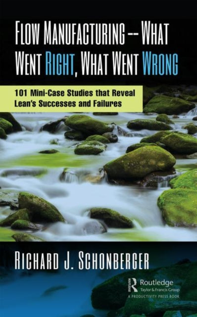 Book cover of: Flow Manufacturing -- What Went Right, What Went Wrong. By: Richard J. Schonberger