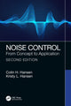 Book cover of: Noise Control. By: Colin H. Hansen