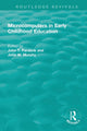 Book cover of: Microcomputers in Early Childhood Education. By: John T. Pardeck
