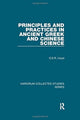 Book cover of: Principles and Practices in Ancient Greek and Chinese Science