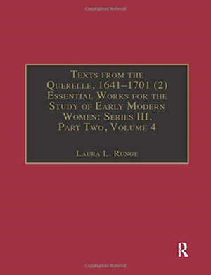 Texts from the Querelle, 1641–1701 (2)
