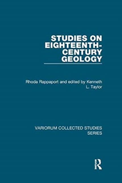 Book cover of: Studies on Eighteenth-Century Geology