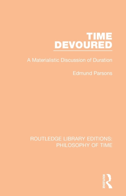 Book cover of: Time Devoured