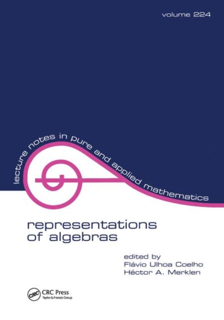 Book cover of: Representations of Algebras. By: Flávio Ulhoa Coelho