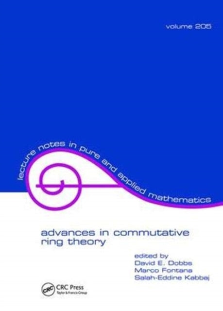 Book cover of: Advances in Commutative Ring Theory. By: David Dobbs