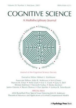 2004 Rumelhart Prize Special Issue Honoring John R. Anderson