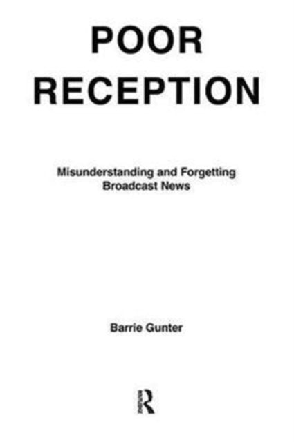 Book cover of: Poor Reception. By: Barrie Gunter