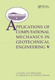 Book cover of: Applications ofComputational Mechanics in Geotechnical Engineering V. By: Lu�Ribeiro e Sousa