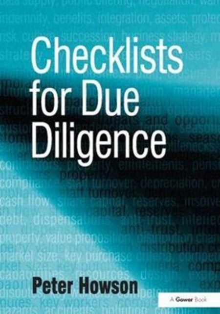 Book cover of: Checklists for Due Diligence. By: Peter Howson