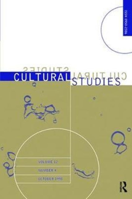Book cover of: Cultural Studies - Vol. 12.4. By: Ted Striphas