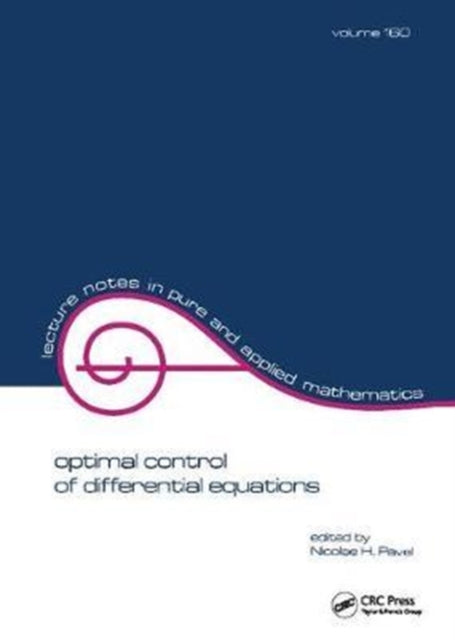 Book cover of: Optimal Control of Differential Equations. By: Nicolae H. Pavel