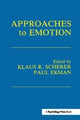 Book cover of: Approaches To Emotion. By: Klaus R. Scherer