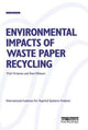 Book cover of: Environmental Impacts of Waste Paper Recycling. By: Yrjo Virtanen