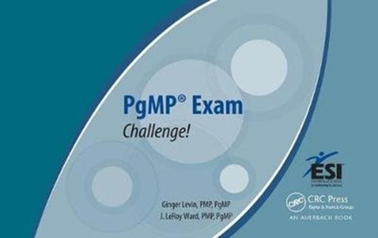 Book cover of: PgMP® Exam Challenge!. By: P. M. P. Levin