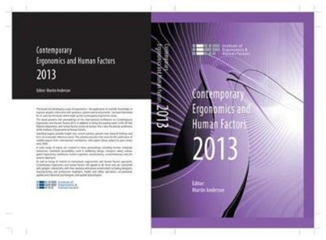 Book cover of: Contemporary Ergonomics and Human Factors 2013