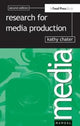 Book cover of: Research for Media Production. By: Kathy Chater