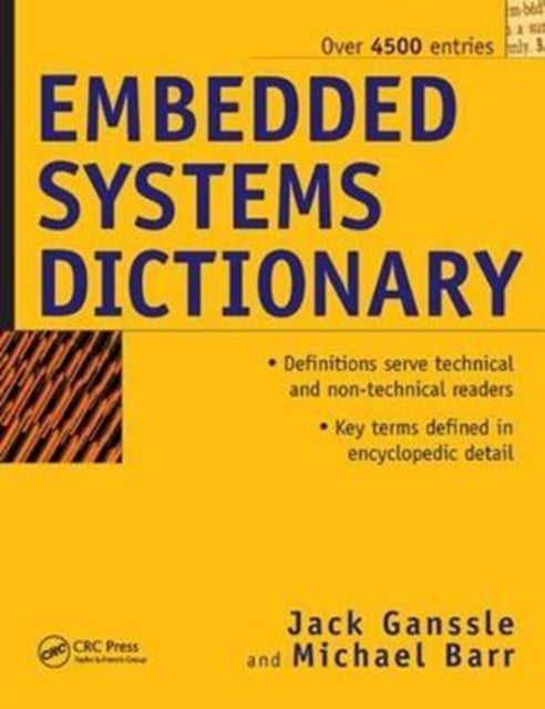 Book cover of: Embedded Systems Dictionary. By: Jack Ganssle