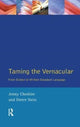 Book cover of: Taming the Vernacular. By: Jenny Cheshire