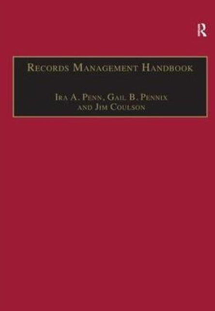 Book cover of: Records Management Handbook. By: Ira A. Penn