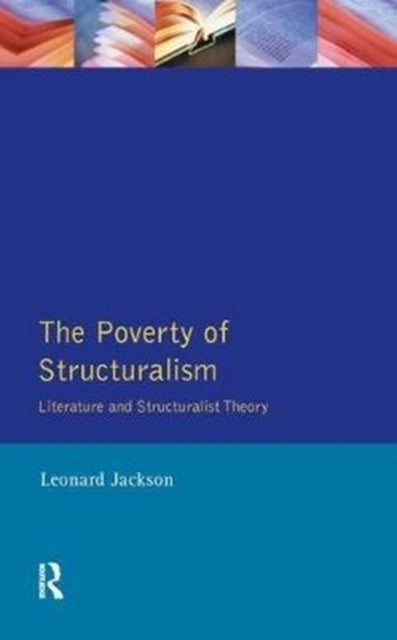 Book cover of: Poverty of Structuralism. By: Leonard Jackson