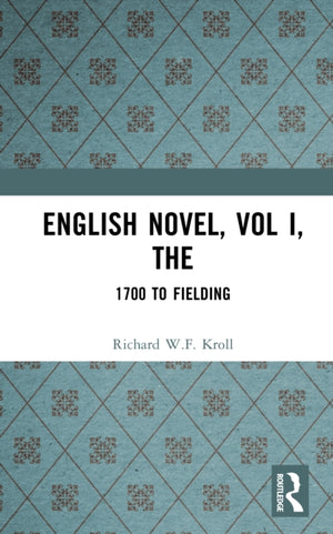 English Novel, Vol I, The