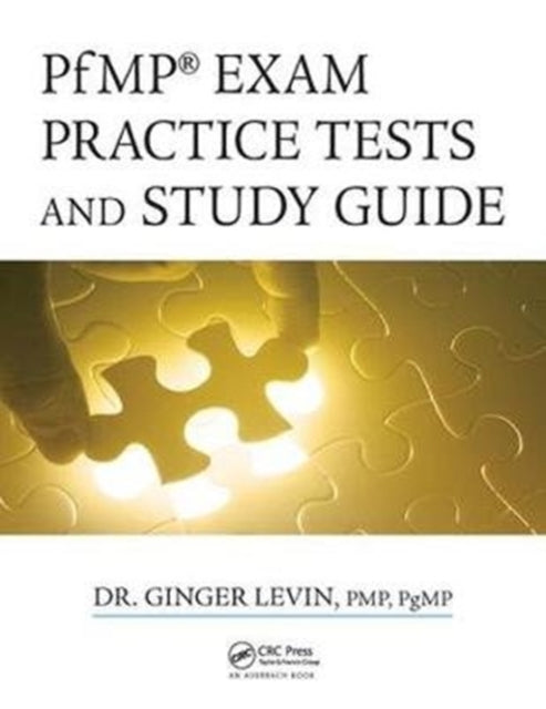 Book cover of: PfMP® Exam Practice Tests and Study Guide. By: P. M. P. Levin