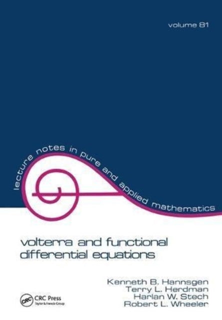 Book cover of: Volterra and Functional Differential Equations. By: Kenneth B. Hannsgen