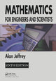 Book cover of: Mathematics for Engineers and Scientists. By: Alan Jeffrey