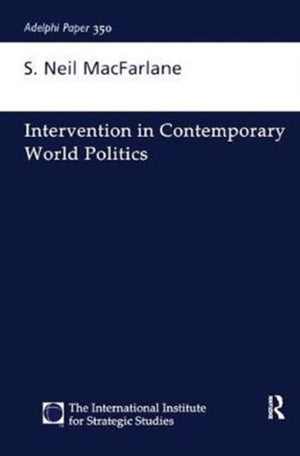 Intervention in Contemporary World Politics