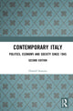 Book cover of: Contemporary Italy. By: Donald Sassoon