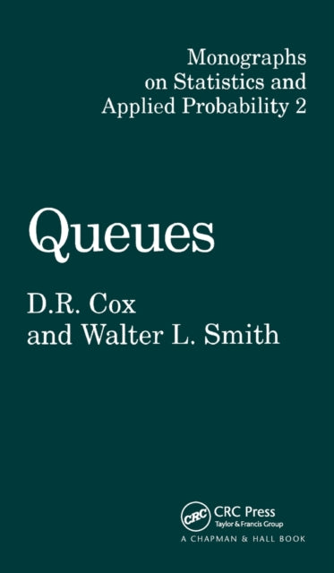 Book cover of: Queues. By: David R. Cox