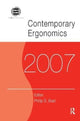 Book cover of: Contemporary Ergonomics 2007. By: Philip D. Bust