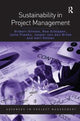 Book cover of: Sustainability in Project Management. By: Gilbert Silvius