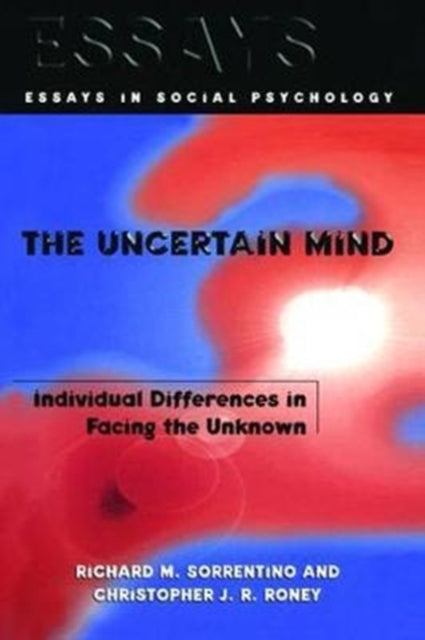 Book cover of: Uncertain Mind. By: Richard M. Sorrentino