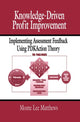 Book cover of: Knowledge-Driven Profit Improvement. By: Monte Lee Matthews