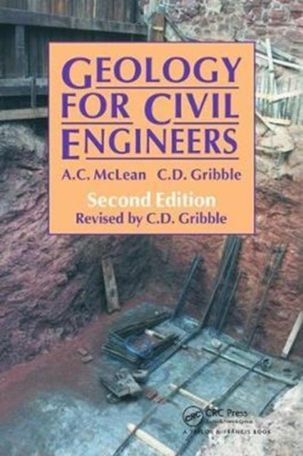 Book cover of: Geology for Civil Engineers. By: C. Gribble