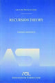Book cover of: Recursion Theory. By: Joseph R. Shoenfield