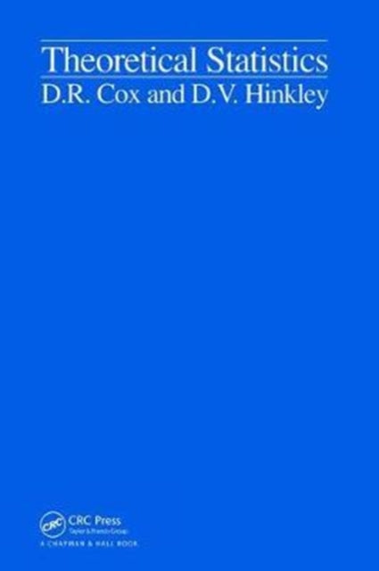 Book cover of: Theoretical Statistics. By: David R. Cox
