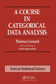 Book cover of: Course in Categorical Data Analysis. By: Thomas Leonard