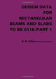 Book cover of: Design Data for Rectangular Beams and Slabs to BS 8110: Part 1. By: A. H. Allen