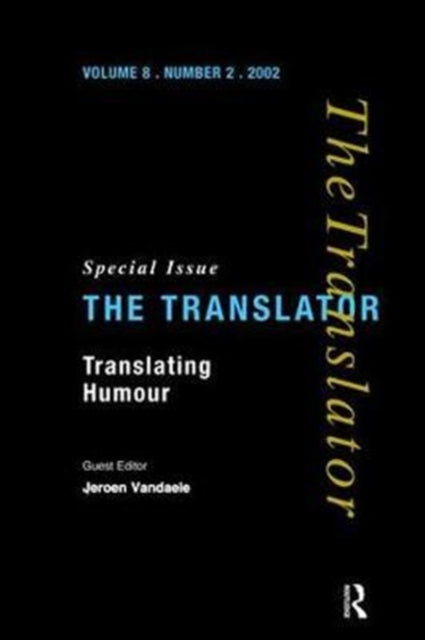 Book cover of: Translating Humour. By: Jeroen Vandaele