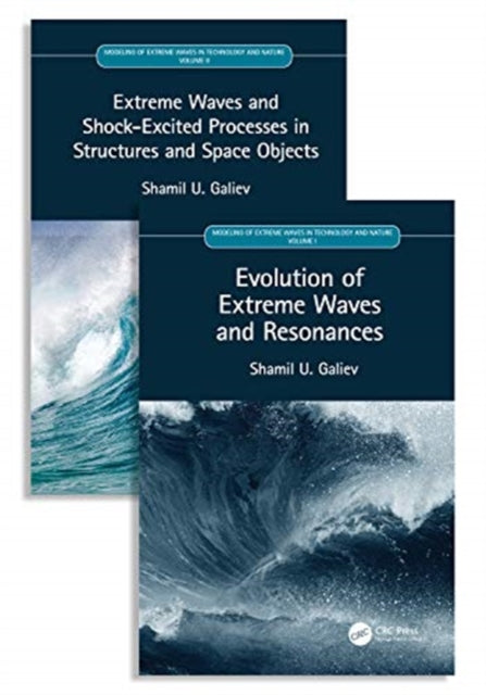 Book cover of: Modeling of Extreme Waves in Technology and Nature, Two Volume Set. By: Shamil U. Galiev