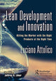 Book cover of: Lean Development and Innovation. By: Luciano Attolico