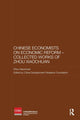 Book cover of: Chinese Economists on Economic Reform - Collected Works of Zhou Xiaochuan. By: Xiaochuan Zhou