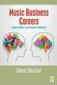 Book cover of: Music Business Careers. By: Cheryl Slay Carr