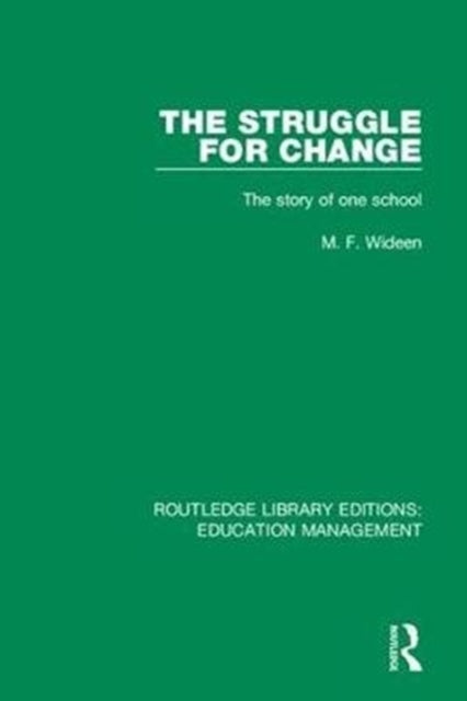 Book cover of: Struggle for Change. By: M. F. Wideen